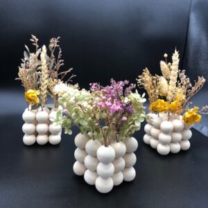 idee cadeau pour elle vase fleurs sechees tendance actuelle style scandi design fait main made in france