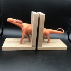objet decoratif maison serre livre dinosaure idee originale cadeau fait main made in france